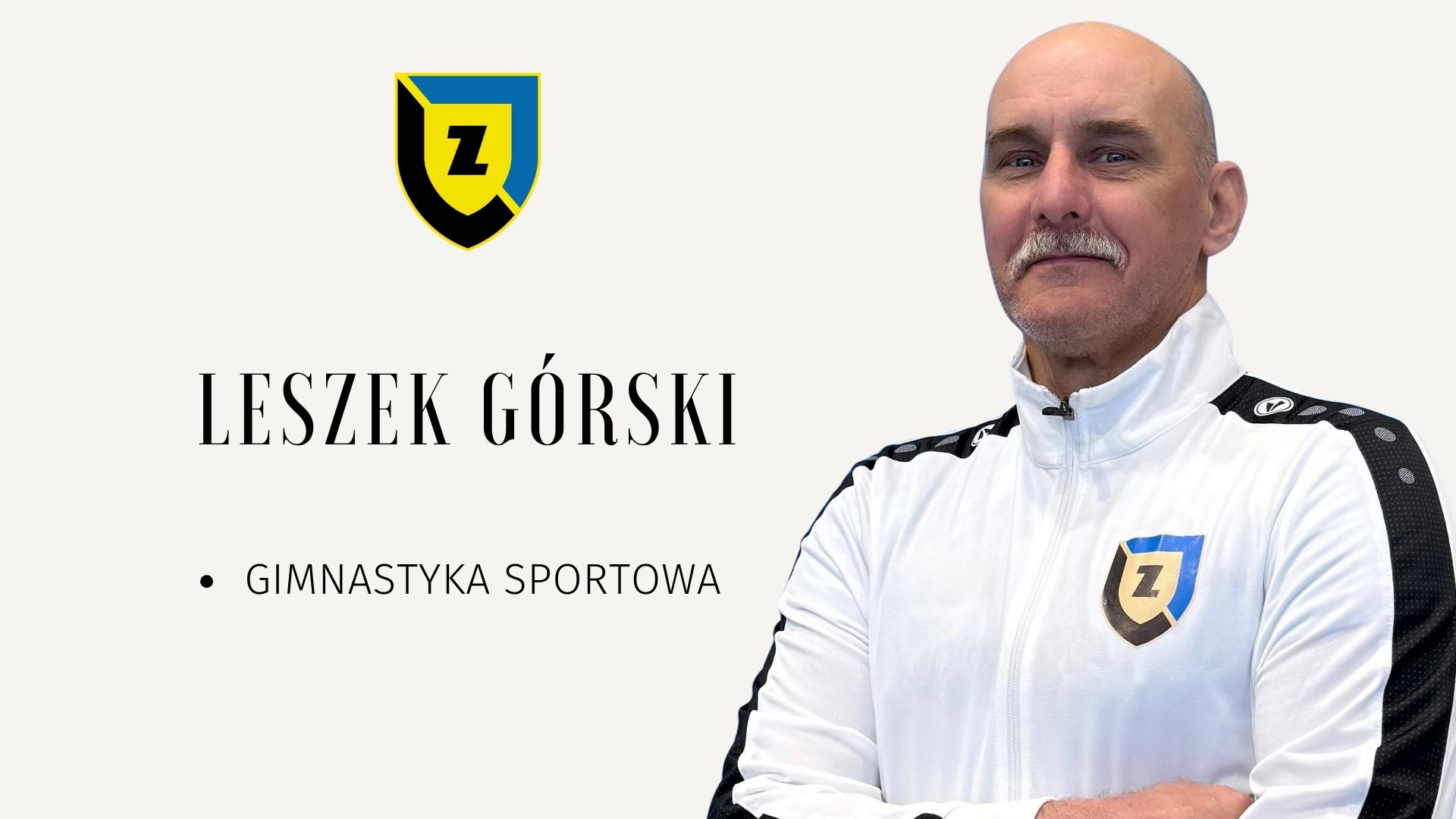 Trener Leszek Górski