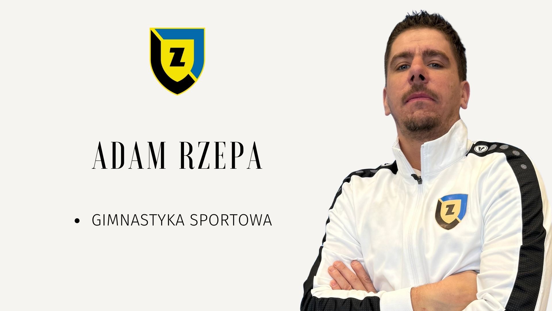 Trener Adam Rzepa