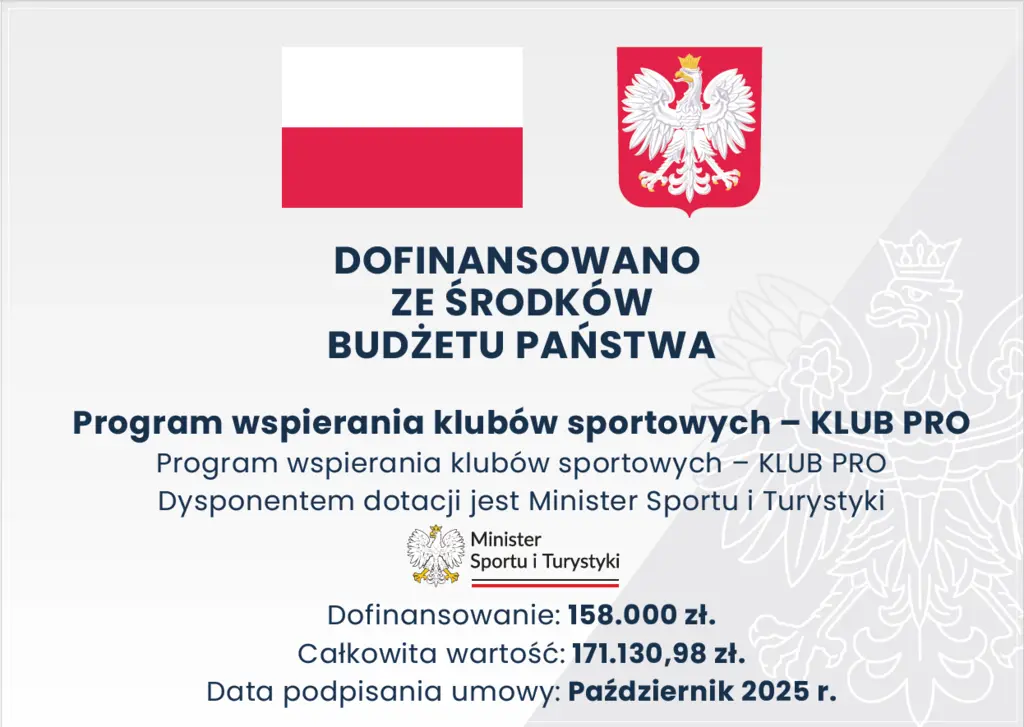 plakat dofinansowano ze środków budżetu państwa